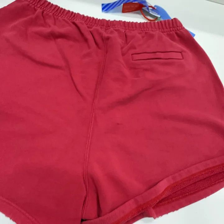 Off-White Off-White x Champion Red Logo Embroidered Shorts 0079 Size US 30 / EU 46 - 4 Thumbnail