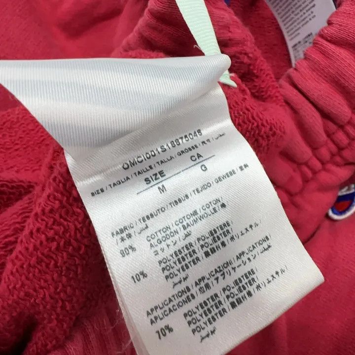 Off-White Off-White x Champion Red Logo Embroidered Shorts 0079 Size US 30 / EU 46 - 4 Thumbnail