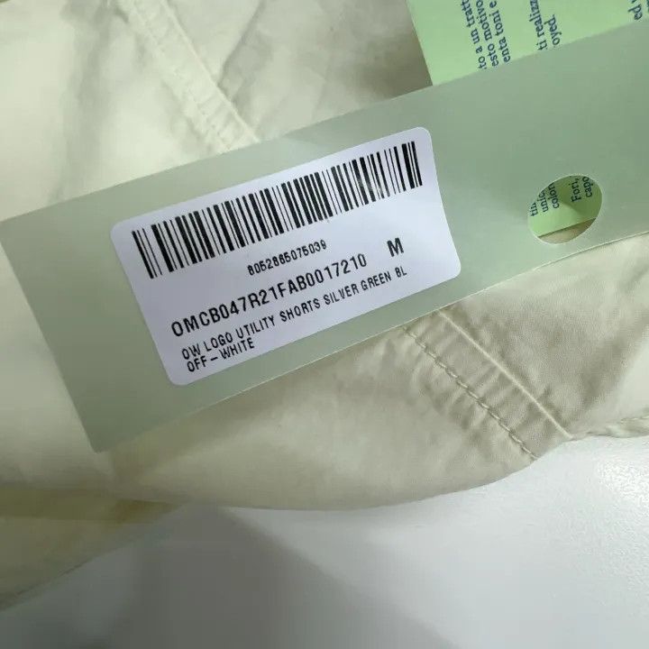 Off-White Off-White SS21 Logo Print Casual Shorts 0079 Size US 32 / EU 48 - 8 Thumbnail