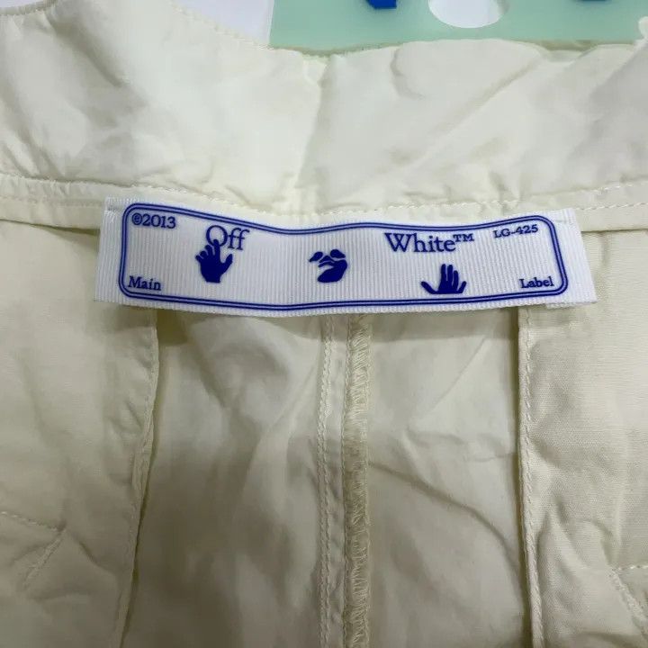 Off-White Off-White SS21 Logo Print Casual Shorts 0079 Size US 32 / EU 48 - 6 Thumbnail