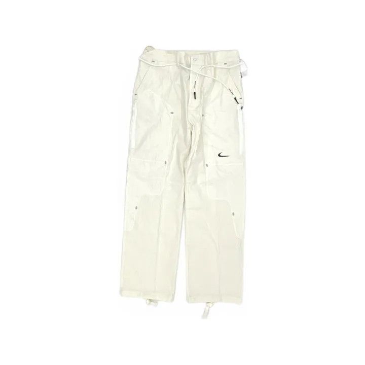 Off-White Nike x OFF-WHITE White Joggers for Couples 0079 Size US 30 / EU 46 - 2 Thumbnail