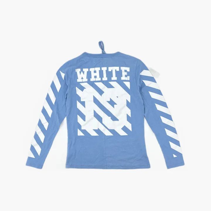 Off-White OFF-WHITE Long Sleeve Striped Tee for Men and Women 0079 Size US S / EU 44-46 / 1 - 3 Thumbnail