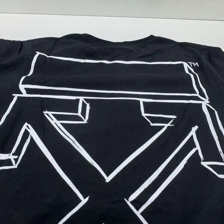 Off-White Off-White Short Sleeve Casual T-Shirt 0079 Size US XXS / EU 40 - 4 Thumbnail