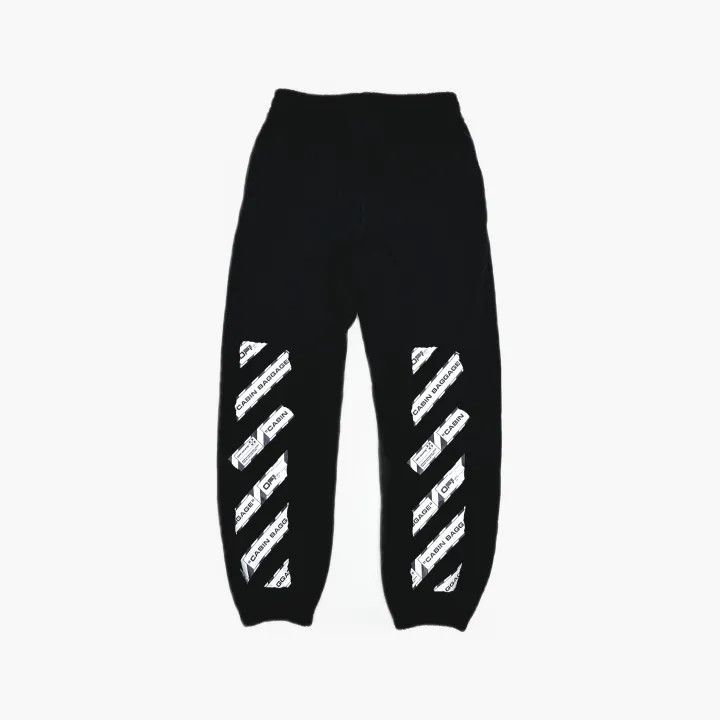 Off-White OFF-WHITE Logo Casual Jogger Pants for Men 0079 Size US 36 / EU 52 - 3 Thumbnail