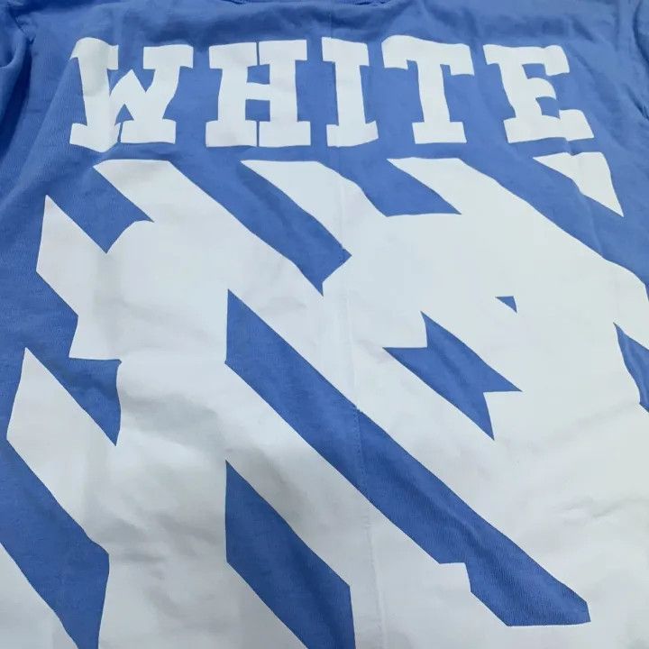 Off-White OFF-WHITE C/O Long Sleeve Striped T-Shirt 0079 Size US S / EU 44-46 / 1 - 7 Thumbnail