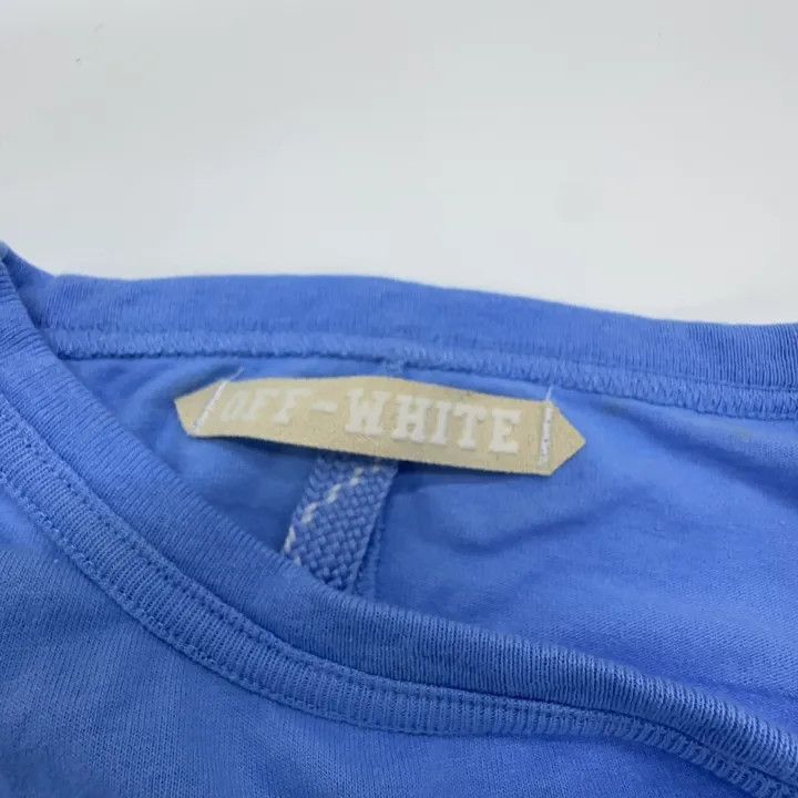 Off-White OFF-WHITE C/O Long Sleeve Striped T-Shirt 0079 Size US S / EU 44-46 / 1 - 3 Thumbnail