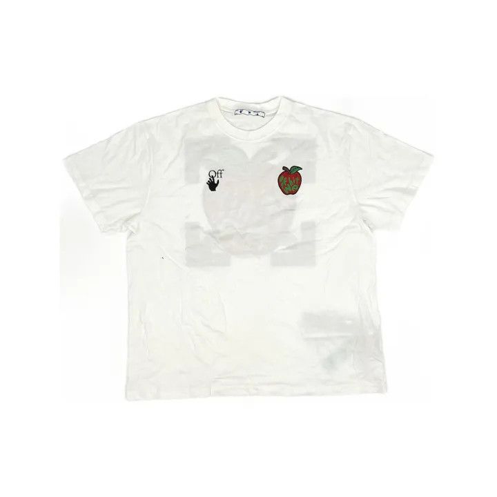 Off-White Off-White SS20 Apple Print Oversized T-Shirt 0079 Size US S / EU 44-46 / 1 - 2 Thumbnail