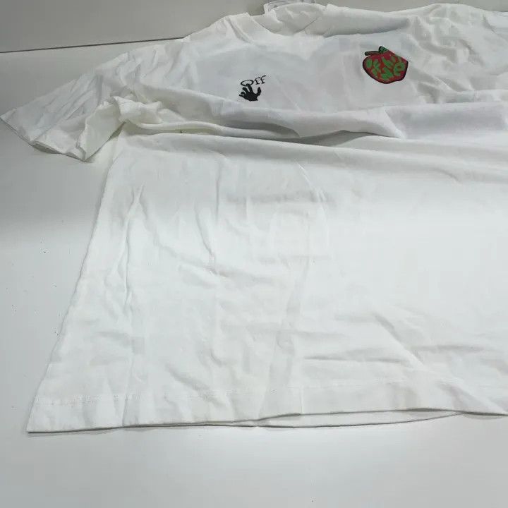 Off-White Off-White SS20 Apple Print Oversized T-Shirt 0079 Size US S / EU 44-46 / 1 - 8 Thumbnail
