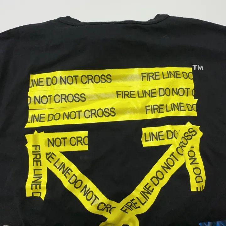 Off-White Off-White Black Short Sleeve T-Shirt with Graphics 0079 Size US L / EU 52-54 / 3 - 5 Thumbnail