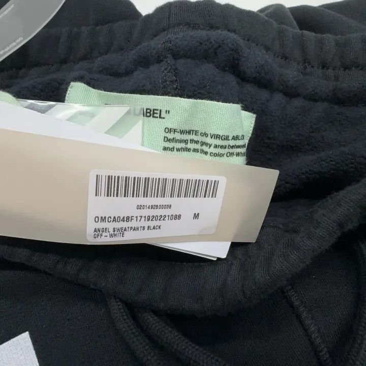 Off-White OFF-WHITE Graphic Print Casual Sweatpants 0079 Size US 30 / EU 46 - 4 Thumbnail