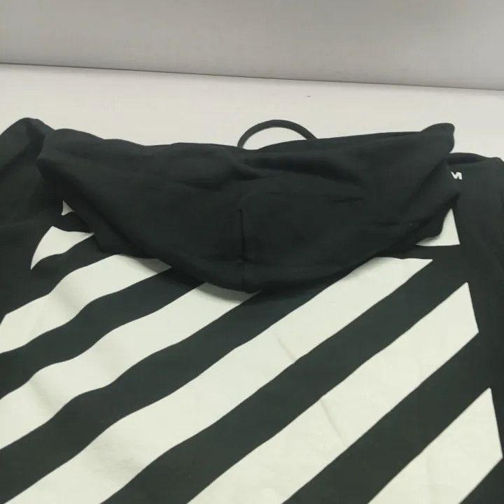 Off-White Off-White Black Graphic Hoodie with Religious Artwork 0079 Size US S / EU 44-46 / 1 - 6 Thumbnail