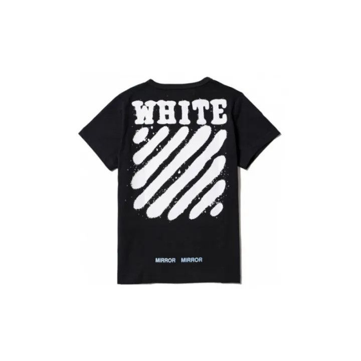 Off-White Off-White C/O Virgil Abloh Black Graphic Tee 0079 Size US XS / EU 42 / 0 - 2 Thumbnail