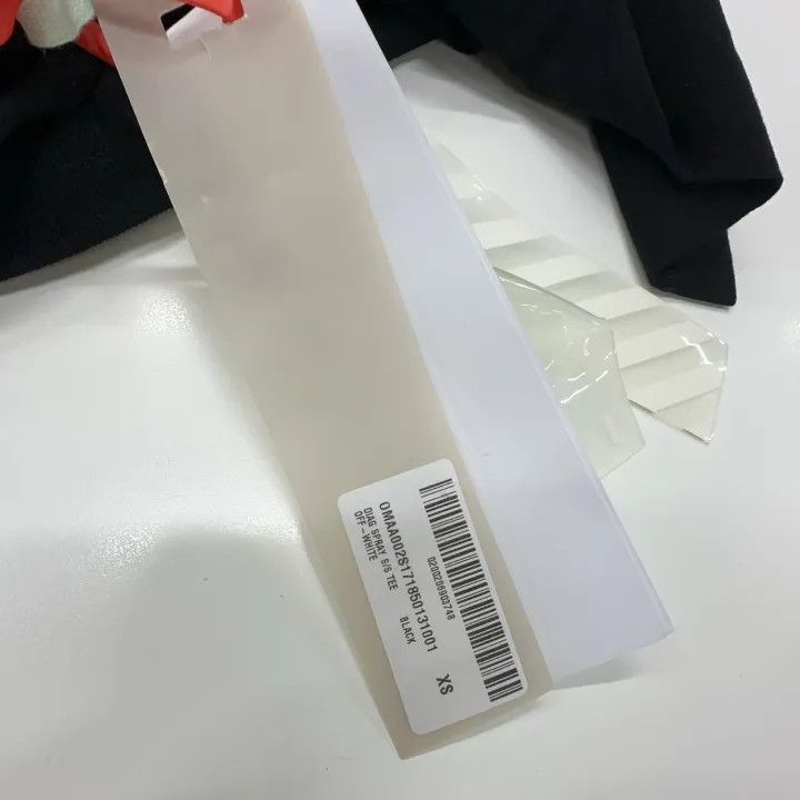 Off-White Off-White C/O Virgil Abloh Black Graphic Tee 0079 Size US XS / EU 42 / 0 - 5 Thumbnail