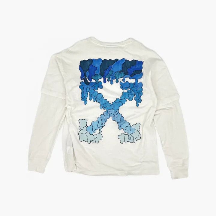 Off-White Off-White Casual Long Sleeve Graphic Shirt 0079 Size US M / EU 48-50 / 2 - 3 Thumbnail
