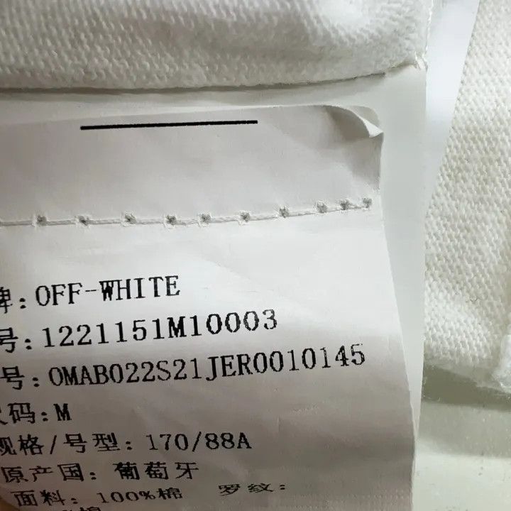 Off-White Off-White Casual Long Sleeve Graphic Shirt 0079 Size US M / EU 48-50 / 2 - 5 Thumbnail