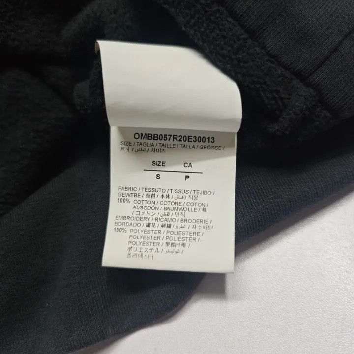 Off-White Off-White SS20 Hand Logo Hoodie 0079 Size US S / EU 44-46 / 1 - 5 Thumbnail