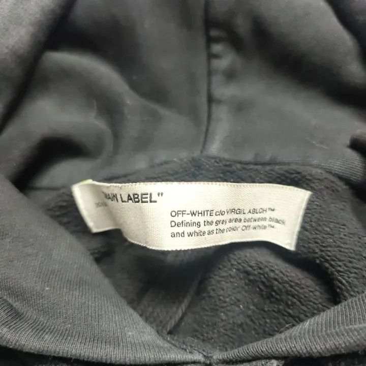 Off-White Off-White SS20 Hand Logo Hoodie 0079 Size US S / EU 44-46 / 1 - 4 Thumbnail