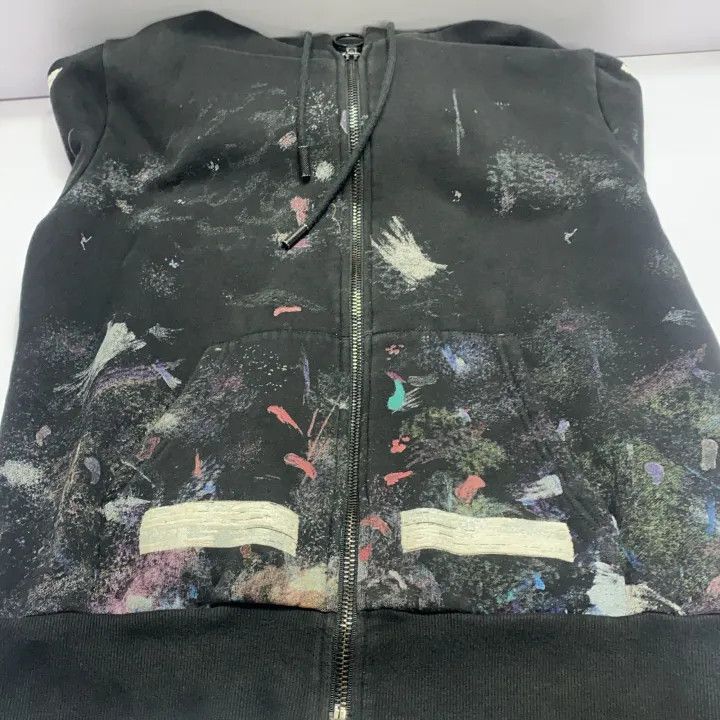 Off-White Off-White Graffiti Arrow Print Hoodie 0079 Size US S / EU 44-46 / 1 - 16 Thumbnail
