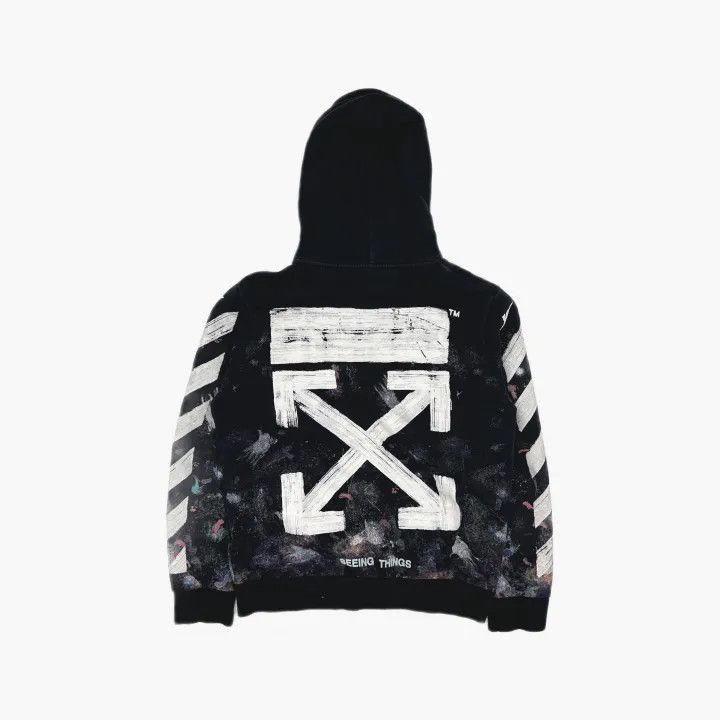 Off-White Off-White Graffiti Arrow Print Hoodie 0079 Size US S / EU 44-46 / 1 - 3 Thumbnail