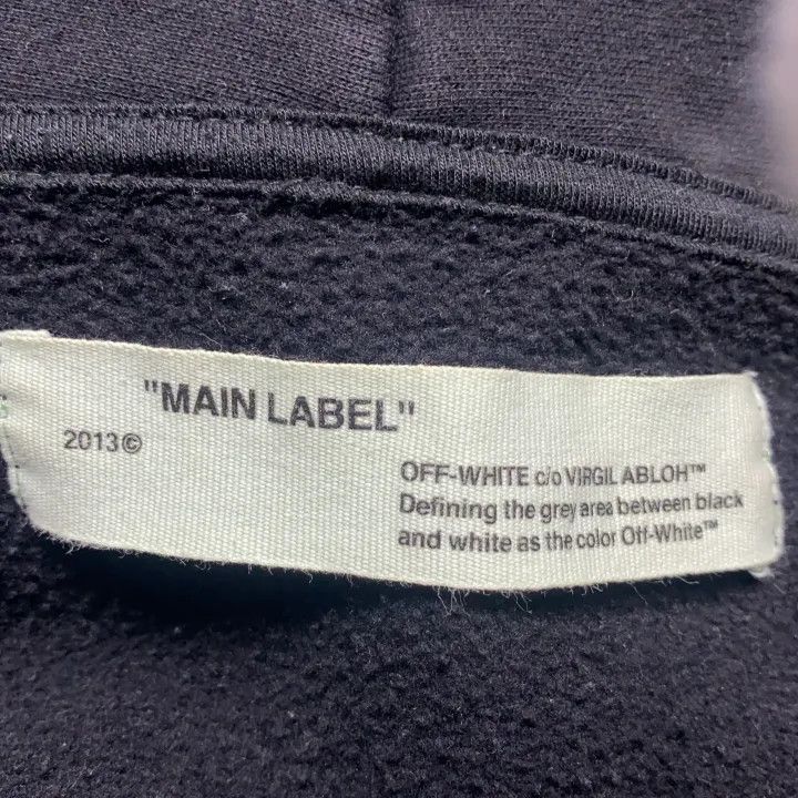 Off-White Off-White Graffiti Arrow Print Hoodie 0079 Size US S / EU 44-46 / 1 - 5 Thumbnail