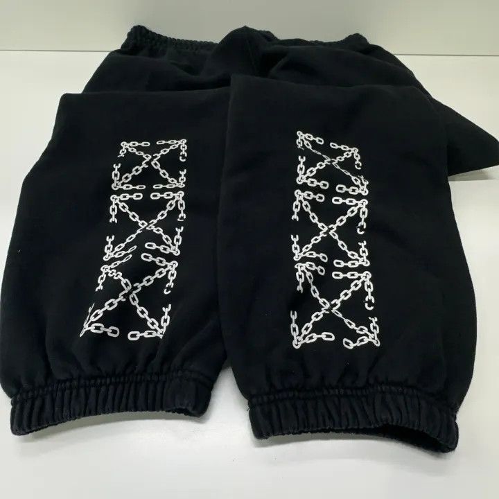 Off-White Off-White Casual Black Jogger Pants 0079 Size US 40 / EU 56 - 11 Thumbnail