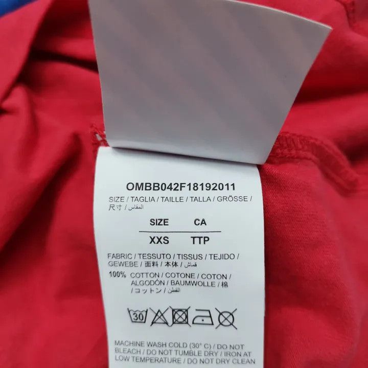 Off-White Off-White Red Graphic Hooded Sweatshirt 0079 Size US XXS / EU 40 - 6 Thumbnail
