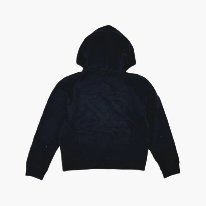 Off-White Off-White Black Hooded Zip-Up Casual Jacket 0079 Size US XXL / EU 58 / 5 - 3 Thumbnail