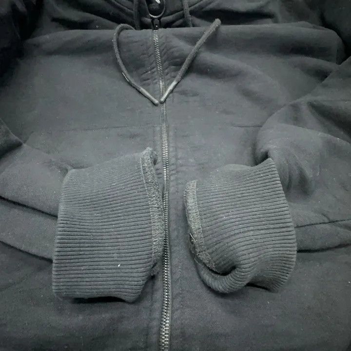 Off-White Off-White Black Hooded Zip-Up Casual Jacket 0079 Size US XXL / EU 58 / 5 - 13 Thumbnail