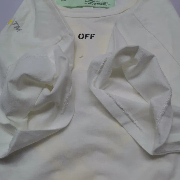 Off-White Off-White Statement Graphic Short Sleeve T-Shirt 0079 Size US S / EU 44-46 / 1 - 9 Thumbnail