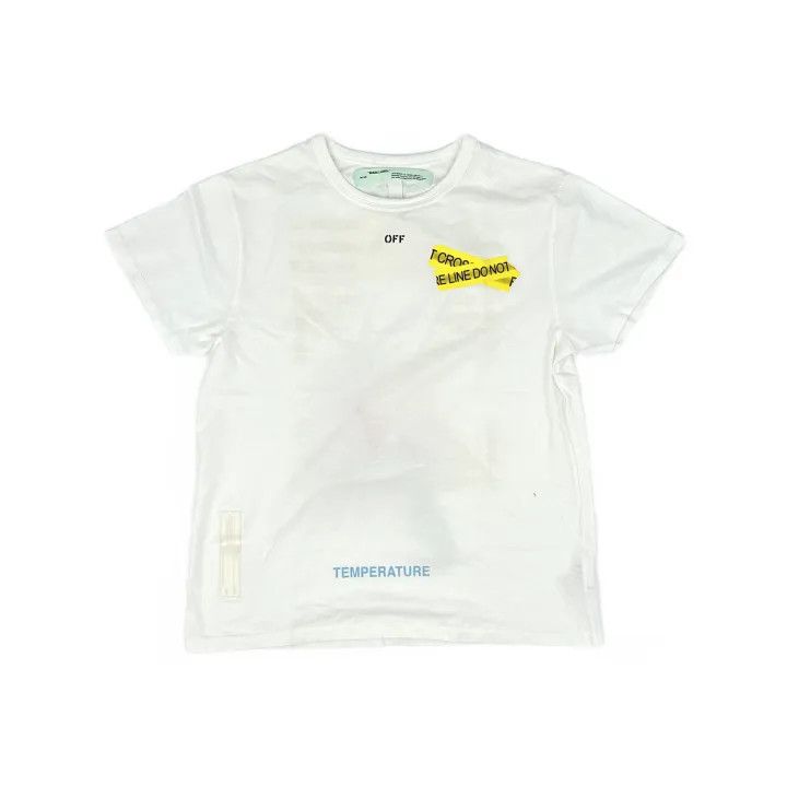 Off-White Off-White Statement Graphic Short Sleeve T-Shirt 0079 Size US S / EU 44-46 / 1 - 2 Thumbnail