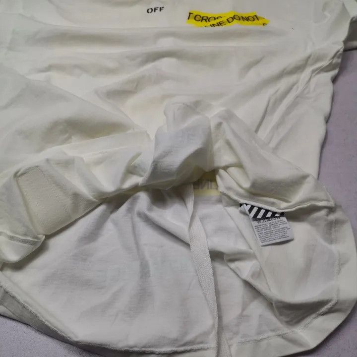Off-White Off-White Statement Graphic Short Sleeve T-Shirt 0079 Size US S / EU 44-46 / 1 - 12 Thumbnail