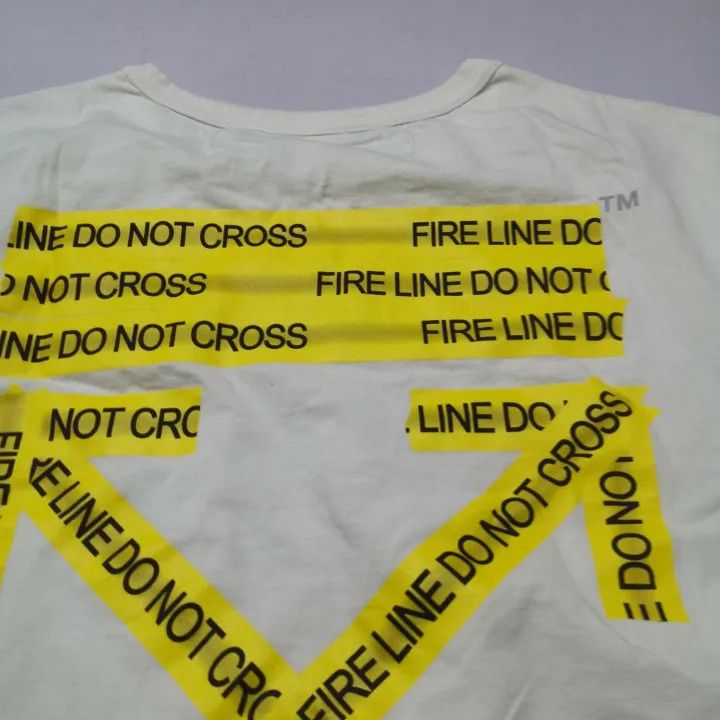 Off-White Off-White Statement Graphic Short Sleeve T-Shirt 0079 Size US S / EU 44-46 / 1 - 7 Thumbnail