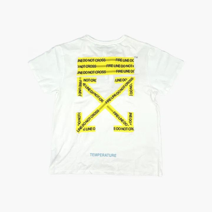 Off-White Off-White Statement Graphic Short Sleeve T-Shirt 0079 Size US S / EU 44-46 / 1 - 3 Thumbnail