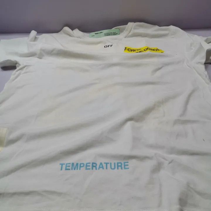 Off-White Off-White Statement Graphic Short Sleeve T-Shirt 0079 Size US S / EU 44-46 / 1 - 10 Thumbnail