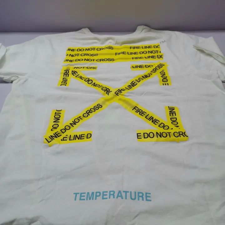 Off-White Off-White Statement Graphic Short Sleeve T-Shirt 0079 Size US S / EU 44-46 / 1 - 13 Thumbnail