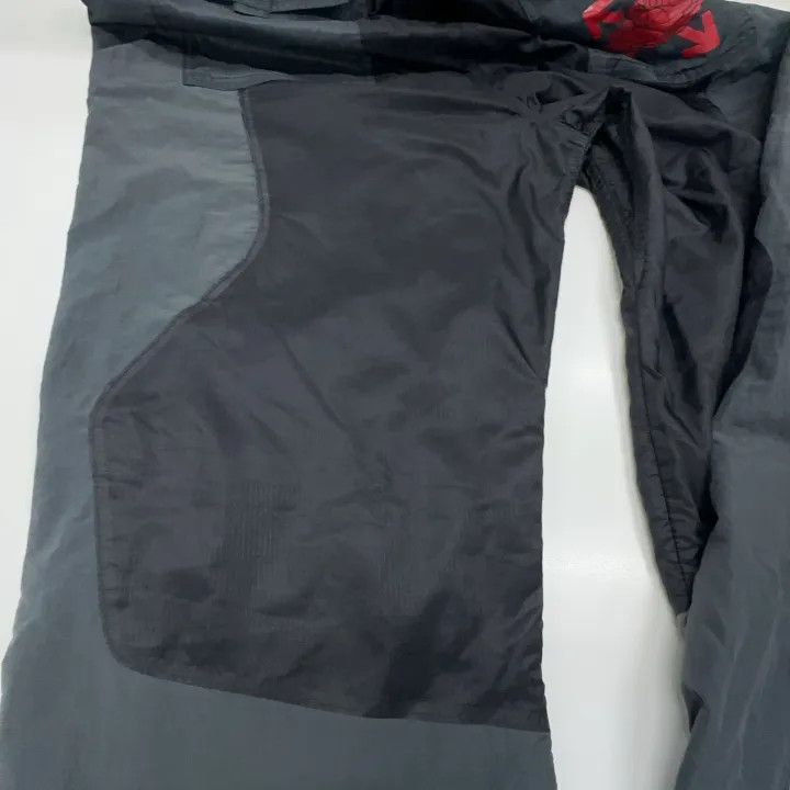 Off-White Jordan x OFF-WHITE Black Nylon Sports Pants 0079 Size US 44 / EU 60 - 20 Thumbnail