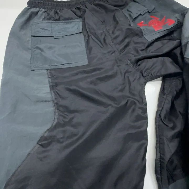 Off-White Jordan x OFF-WHITE Black Nylon Sports Pants 0079 Size US 44 / EU 60 - 19 Thumbnail