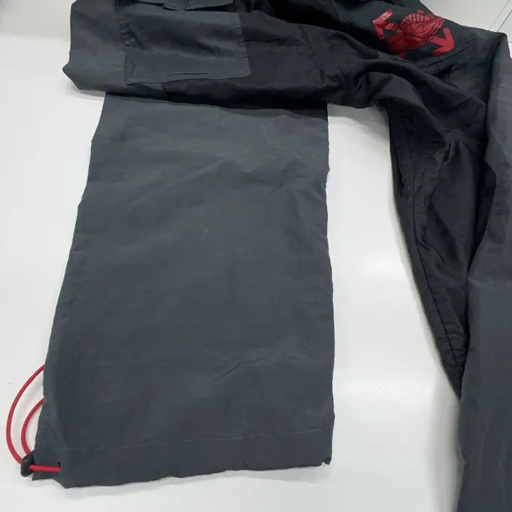 Off-White Jordan x OFF-WHITE Black Nylon Sports Pants 0079 Size US 44 / EU 60 - 21 Thumbnail