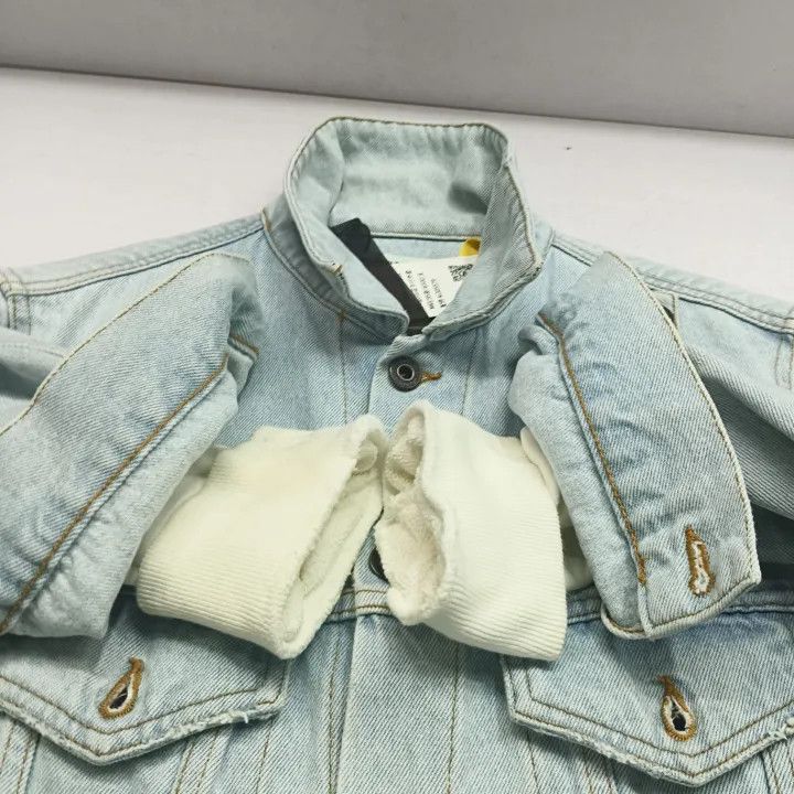 Off-White Off-White Iconic Logo Denim Jacket for Men 0079 Size US M / EU 48-50 / 2 - 13 Thumbnail