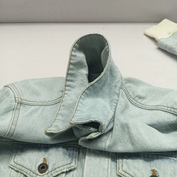 Off-White Off-White Iconic Logo Denim Jacket for Men 0079 Size US M / EU 48-50 / 2 - 10 Thumbnail