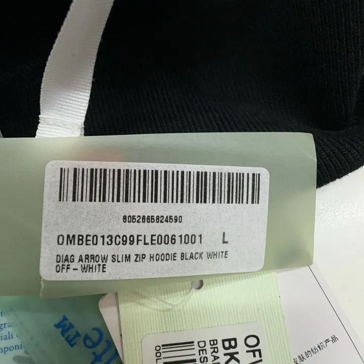 Off-White Off-White Black Arrow Graphic Hoodie 0079 Size US L / EU 52-54 / 3 - 3 Thumbnail