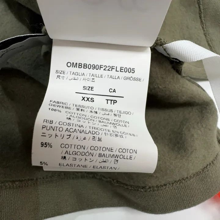 Off-White Off-White FW22 Arrow Logo Hoodie for Men 0079 Size US XXS / EU 40 - 6 Thumbnail