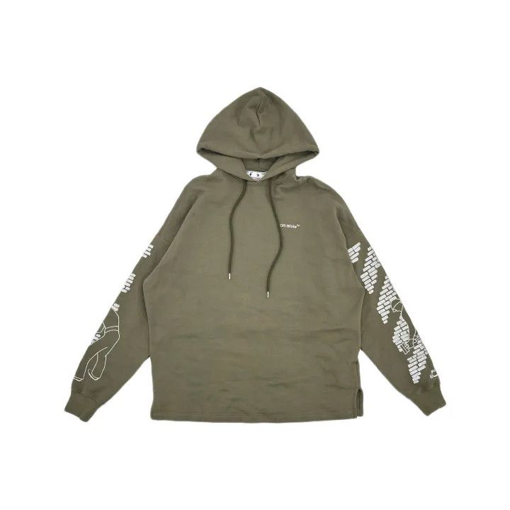 Off-White Off-White FW22 Arrow Logo Hoodie for Men 0079 Size US XXS / EU 40 - 2 Thumbnail