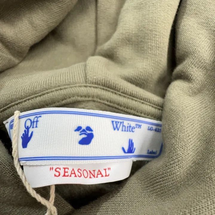 Off-White Off-White FW22 Arrow Logo Hoodie for Men 0079 Size US XXS / EU 40 - 5 Thumbnail