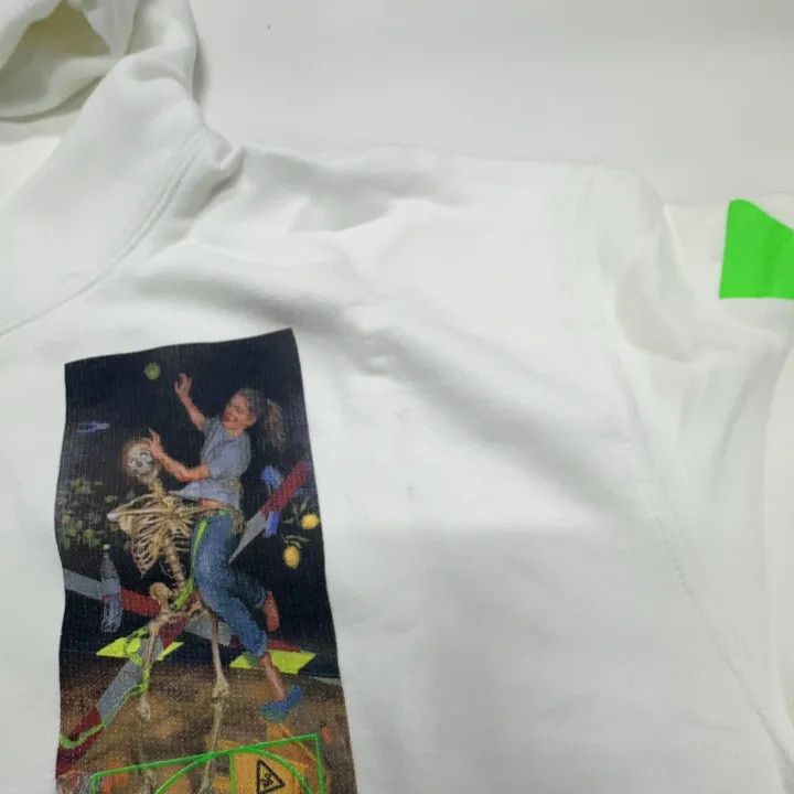 Off-White Off-White Graphic Print Hooded Sweatshirt 0079 Size US S / EU 44-46 / 1 - 8 Thumbnail