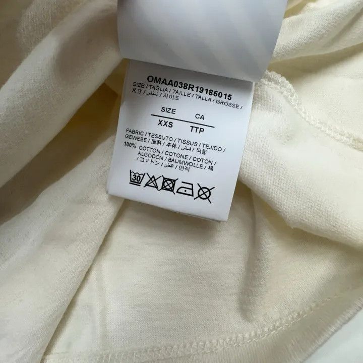 Off-White Off-White SS19 Graffiti Arrow Short Sleeve Tee 0079 Size US XXS / EU 40 - 6 Thumbnail