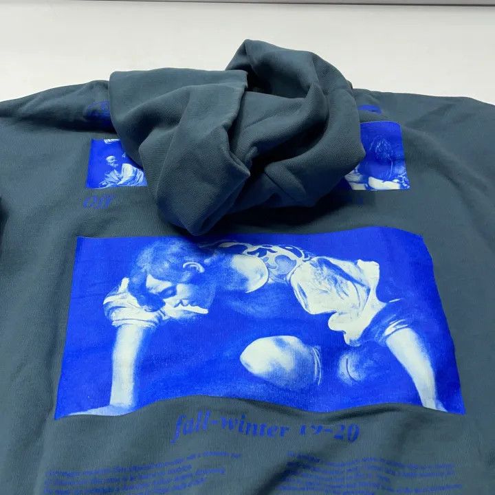 Off-White Off-White Religious Print Hoodie for Men 0079 Size US XS / EU 42 / 0 - 5 Thumbnail