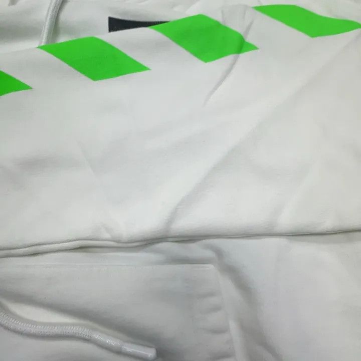 Off-White Off-White Graphic Print Hooded Sweatshirt 0079 Size US S / EU 44-46 / 1 - 8 Thumbnail