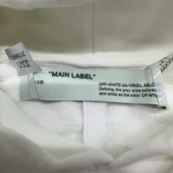 Off-White Off-White Graphic Print Hooded Sweatshirt 0079 Size US S / EU 44-46 / 1 - 5 Thumbnail