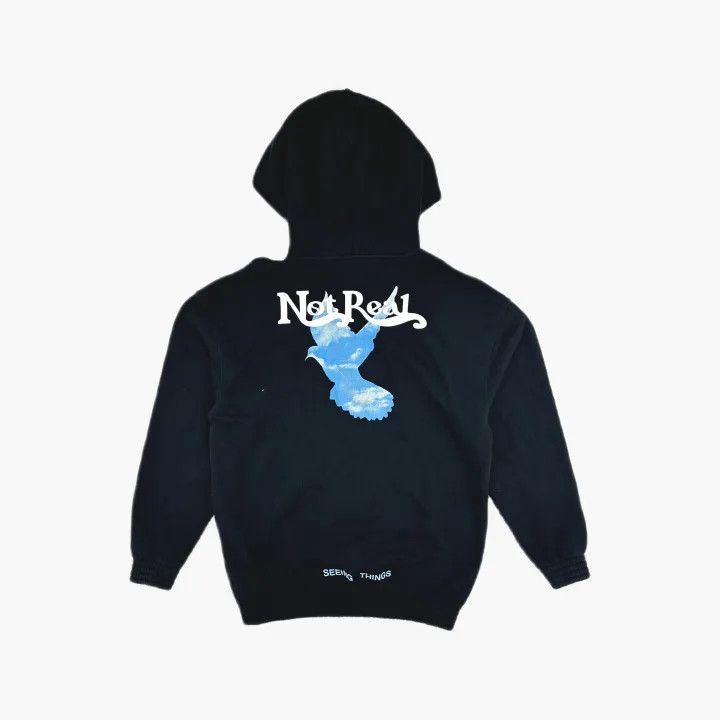 Off-White OFF-WHITE Black Hooded Sweatshirt with Graphic 0079 Size US M / EU 48-50 / 2 - 3 Thumbnail